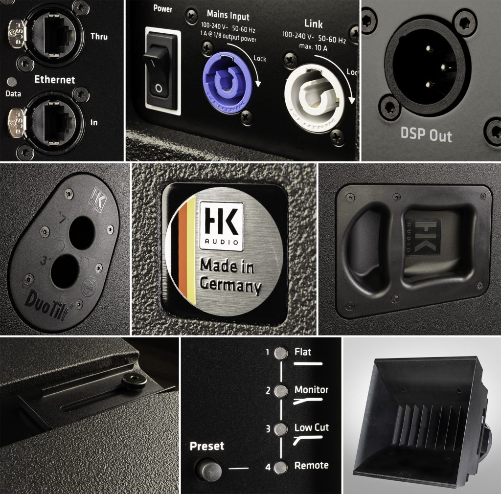 HK AUDIO L9-210LTA Powered speakers - 2 x 10/ 1.4 1KW